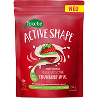 YOKEBE ACTIVE SHAPE Strawberry Swirl Pulver