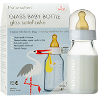 BABYFLASCHEN 120 ml m Anti-Kolik-Ventil Natursutt.