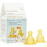 BIO FLASCHENSAUGER slow 0-6 Monate Natursutten