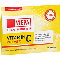 WEPA Vitamin C Pulver Nachfüllbeutel