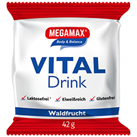 MEGAMAX Vital Drink Waldfrucht Pulver