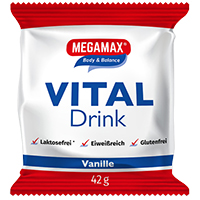 MEGAMAX Vital Drink Vanille Pulver