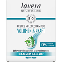 LAVERA festes Pflegeshampoo Volumen & Kraft