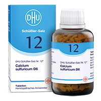 BIOCHEMIE DHU 12 Calcium sulfuricum D 6 Tabletten