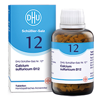 BIOCHEMIE DHU 12 Calcium sulfuricum D 12 Tabletten