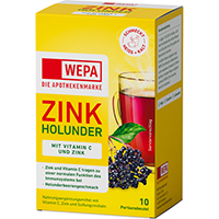 WEPA Zink Holunder+Vit.C+Zink Pulver
