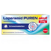 LOPERAMID PUREN akut 2 mg Schmelztabletten