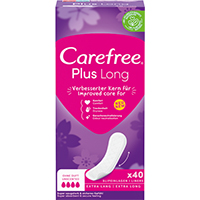 CAREFREE plus long unscented Slipeinlage