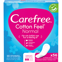 CAREFREE Cotton Feel Normal unscented Slipeinlage