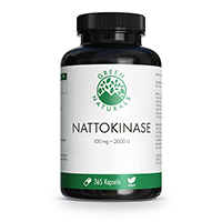 GREEN NATURALS Nattokinase 100 mg vegan Kapseln
