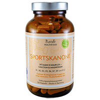 SPORTSKANONE B-Komplex m.Magnesium & Calcium Kaps.