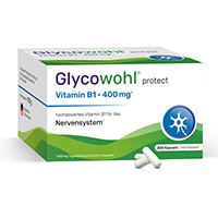 GLYCOWOHL Vitamin B1 Thiamin 400 mg hochdos.Kaps.