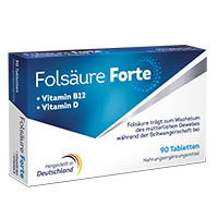 PHARMAVITAL Folsäure Forte+Vitamin B12+D Tabletten