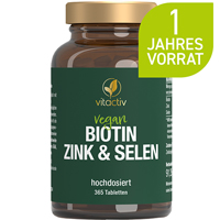 BIOTIN ZINK & Selen Tabletten