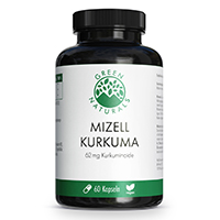 GREEN NATURALS Mizell Curcuma 1040 mg hochdos.Kps.